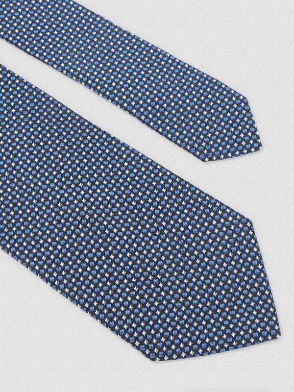 LANVIN: ties & bow ties online - Circle Dot Tie