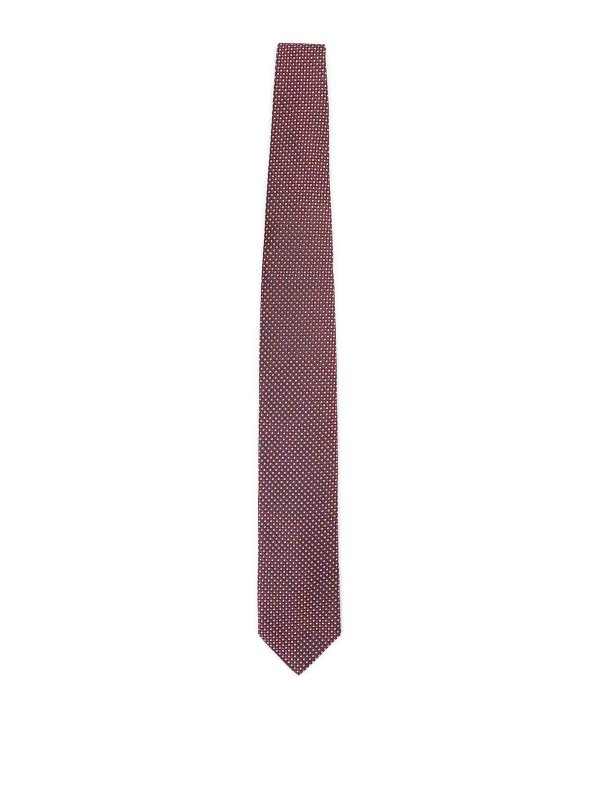 LANVIN: ties & bow ties - Circle Dot Tie
