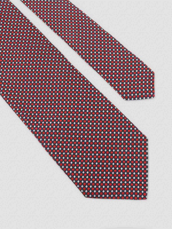 LANVIN: ties & bow ties online - Circle Dot Tie