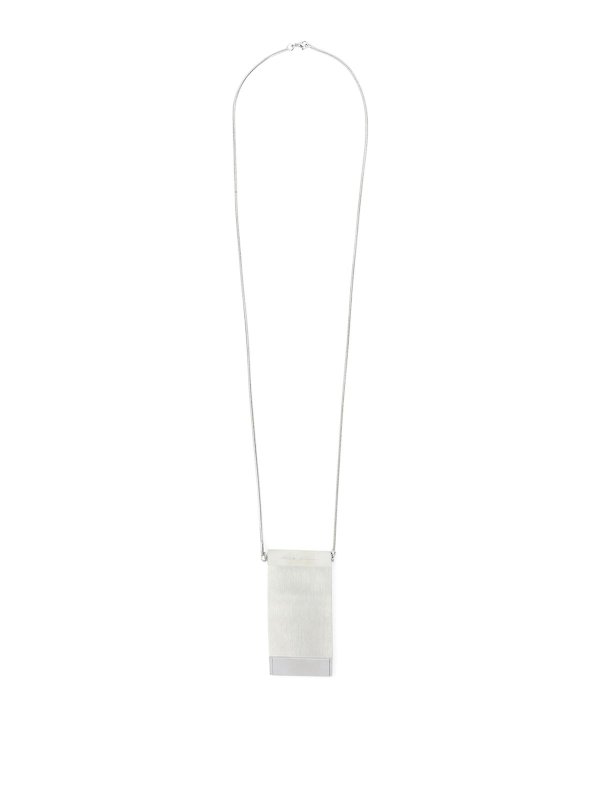 RICK OWENS: Collar - Collar - Oro Blanco