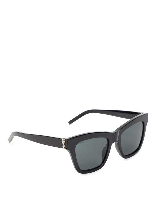 SAINT LAURENT: サングラス - サングラス - 黒