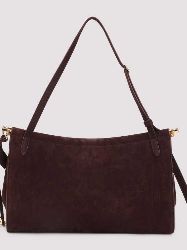 Alaïa: Handtaschen online - Shopper - Dunkelrot