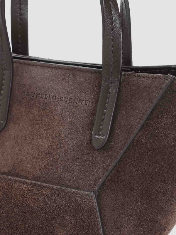 クラッチバッグ - ブラウン shop online: BRUNELLO CUCINELLI