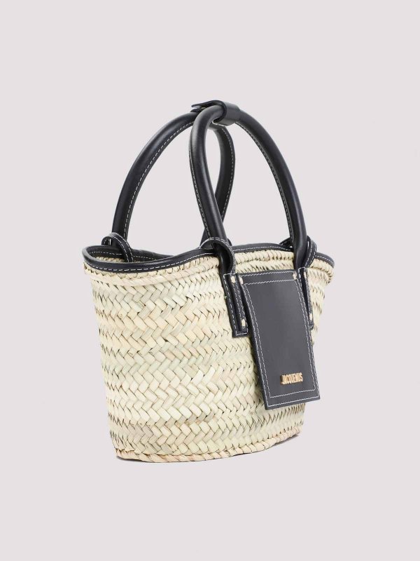 JACQUEMUS: Handtaschen online - Shopper - Schwarz