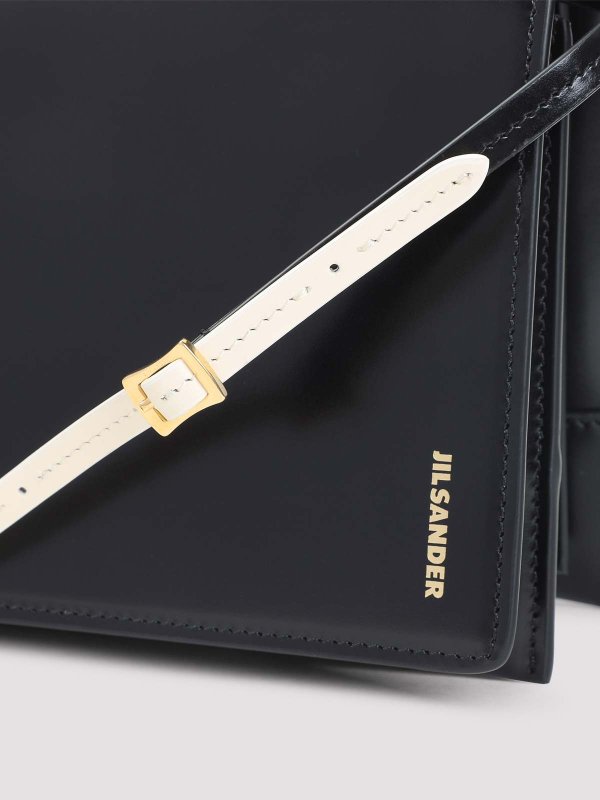 Borsa a tracolla per documenti shop online: JIL SANDER