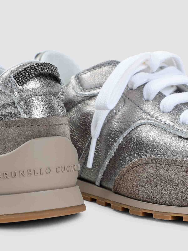 Sneaker - Grau shop online: BRUNELLO CUCINELLI