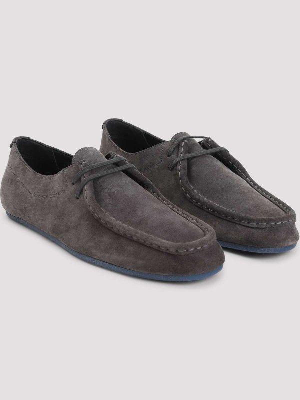 The Best Shops JIL SANDER: Schnürschuhe - Schnürschuhe - Grau