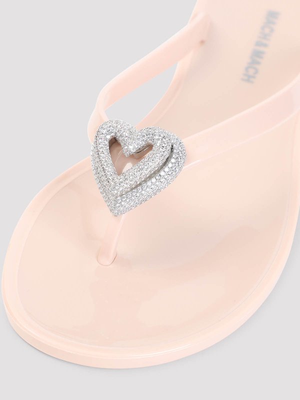 Double Heart Sandals shop online: MACH & MACH