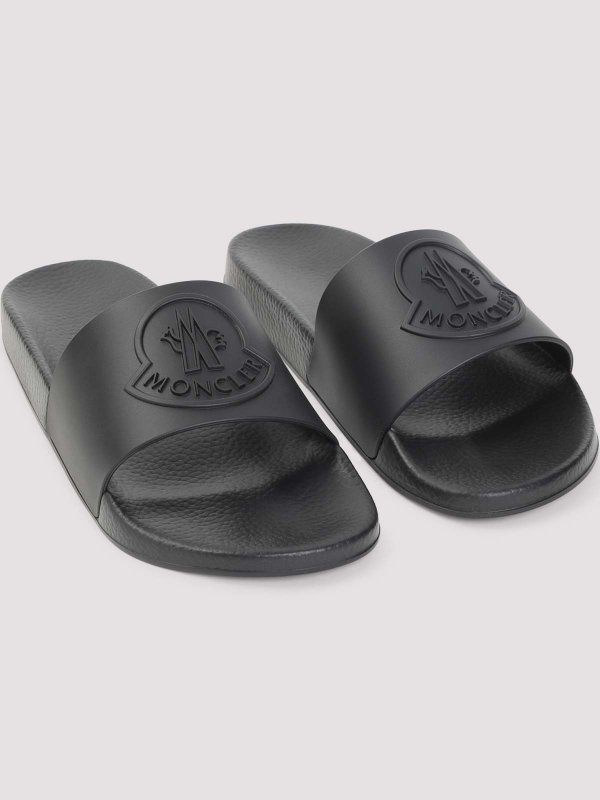 The Best Shops MONCLER: Sandalen - Sandalen - Schwarz