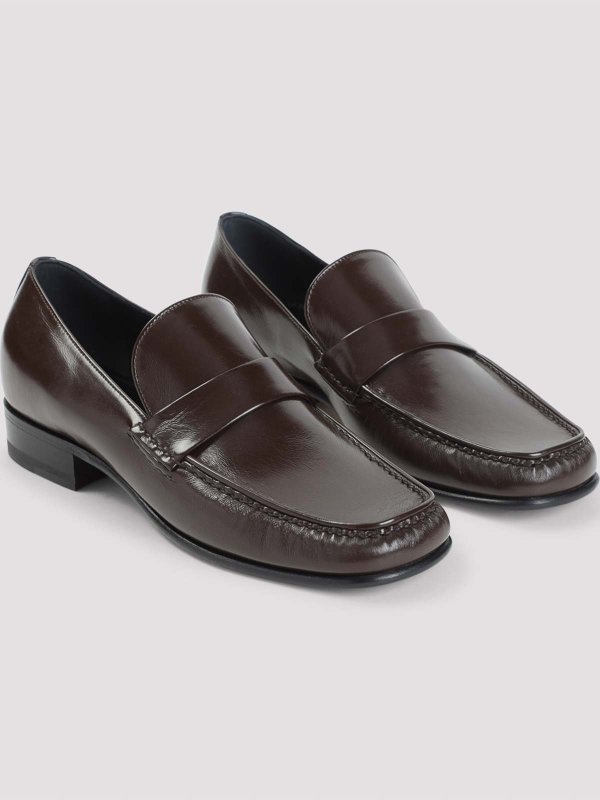 The Best Shops PHOEBE PHILO: Loafers & Slippers - Calf Leather Loafers