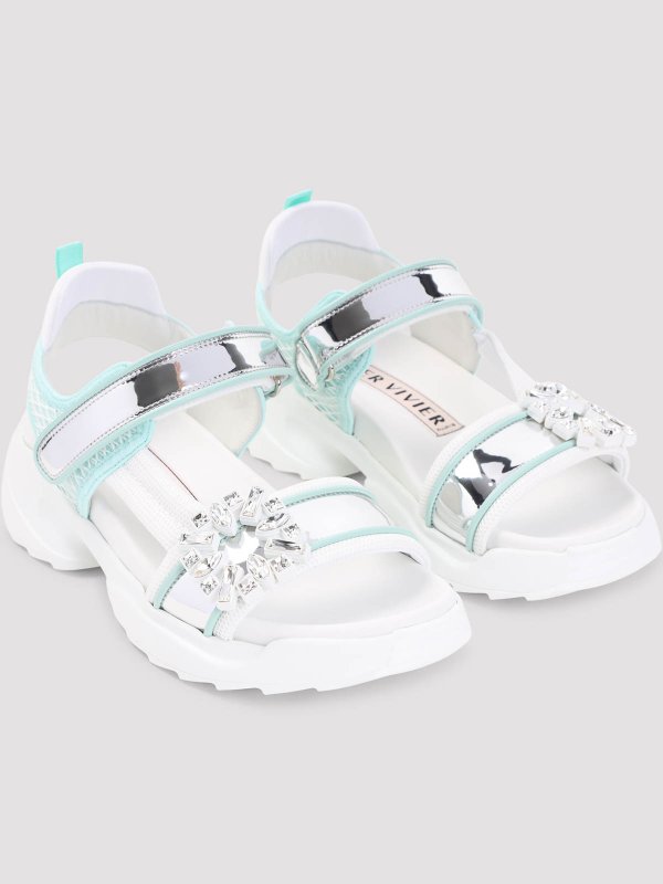 The Best Shops ROGER VIVIER: サンダル - サンダル - マルチカラー