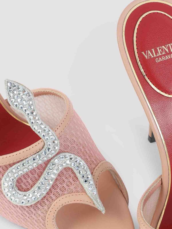 サンダル - 黒 shop online: VALENTINO GARAVANI