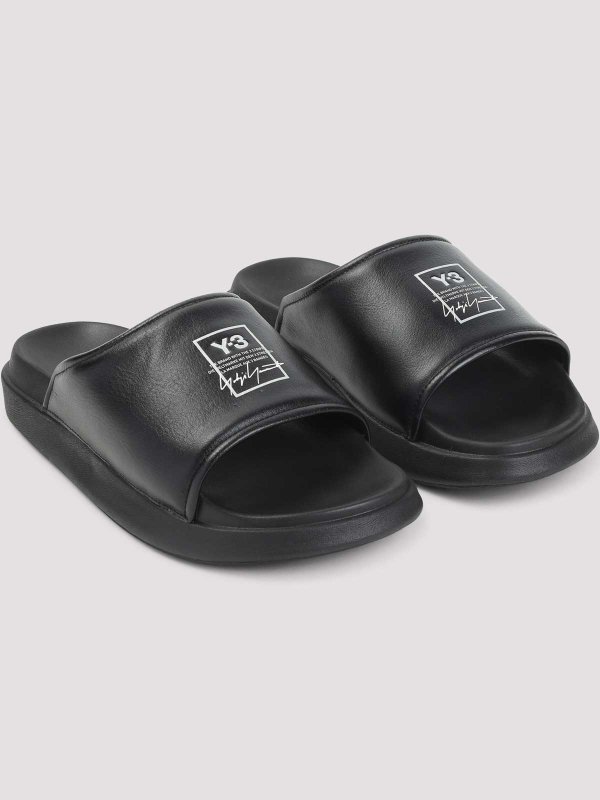 The Best Shops Y-3: sandals - Rubber Sandals