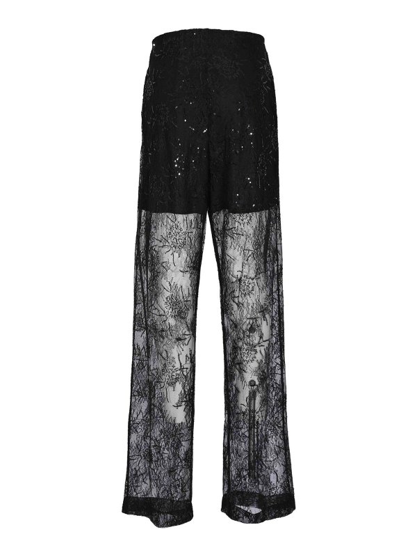 ALBERTA FERRETTI: pantaloni casual online - Pantaloni Trasparenti
