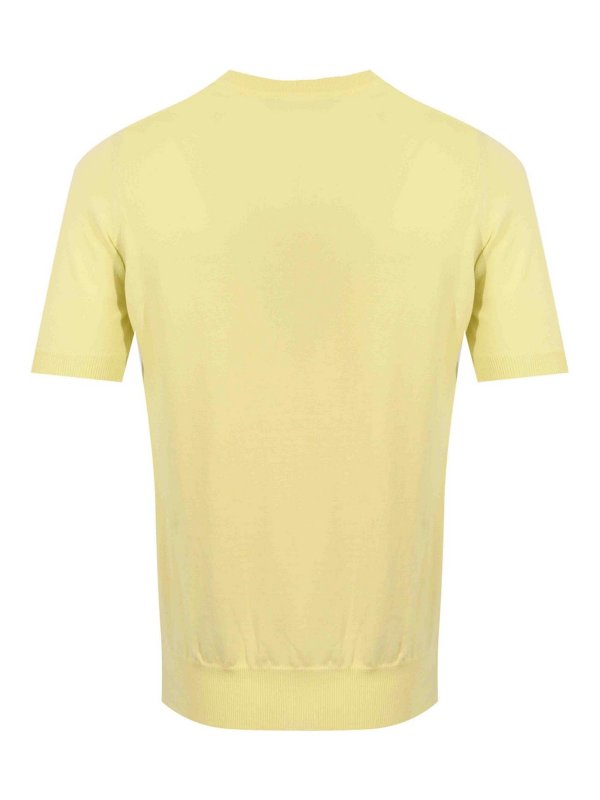 ALPHA STUDIO: Pull col rond online - Pull Col Rond - Jaune