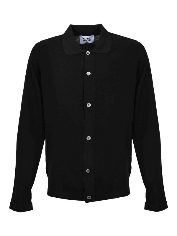 ALPHA STUDIO: Chemises - Chemise - Noir