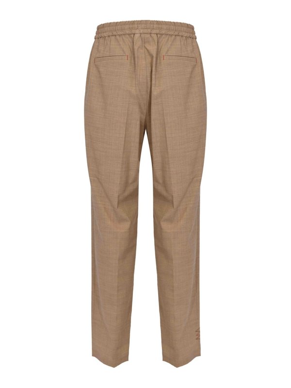 AMARANTO: Pantalons casual online - Pantalons Décontractés - Gris Clair