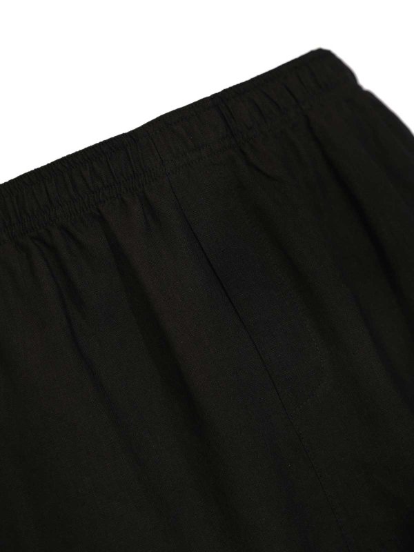 The Best Shops AMARANTO: Hosen Shorts - Shorts - Schwarz