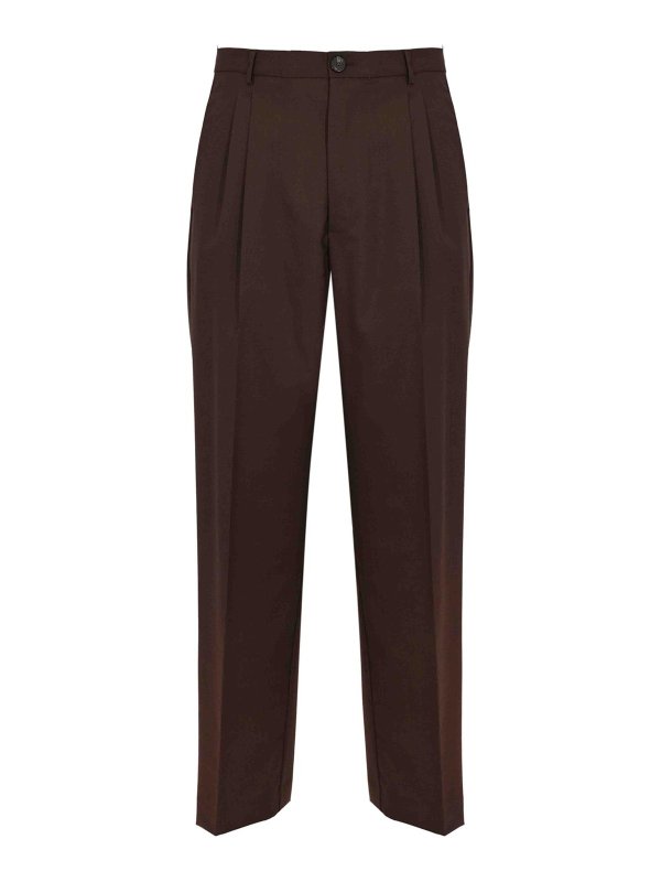 AMARANTO: Pantalons casual - Pantalons Décontractés