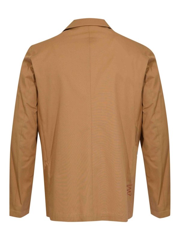 AMARANTO: giacche blazer online - Giacca Monopetto In Cotone