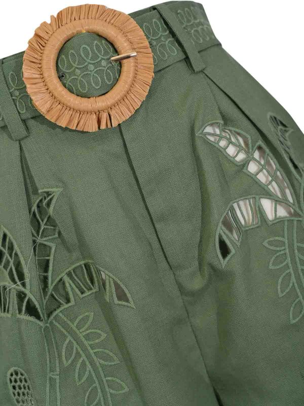 The Best Shops AMOSA: Hosen Shorts - Shorts - Grün