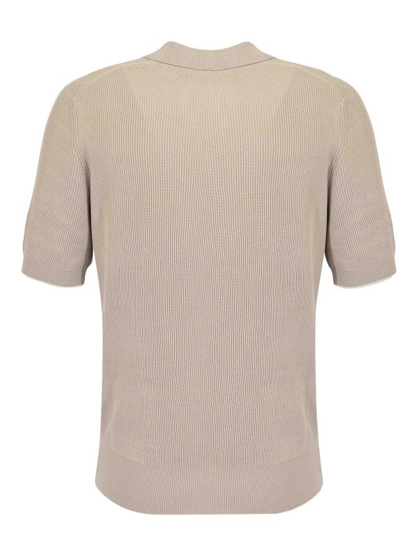 BRUNELLO CUCINELLI: ポロシャツ online - ポロシャツ - ベージュ