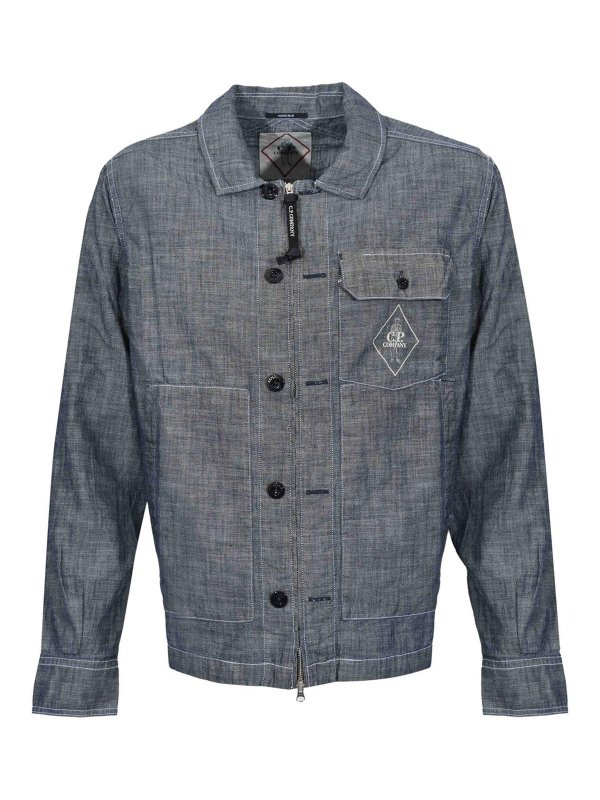 C.P. COMPANY: シャツ - シャツ - ライトブルー