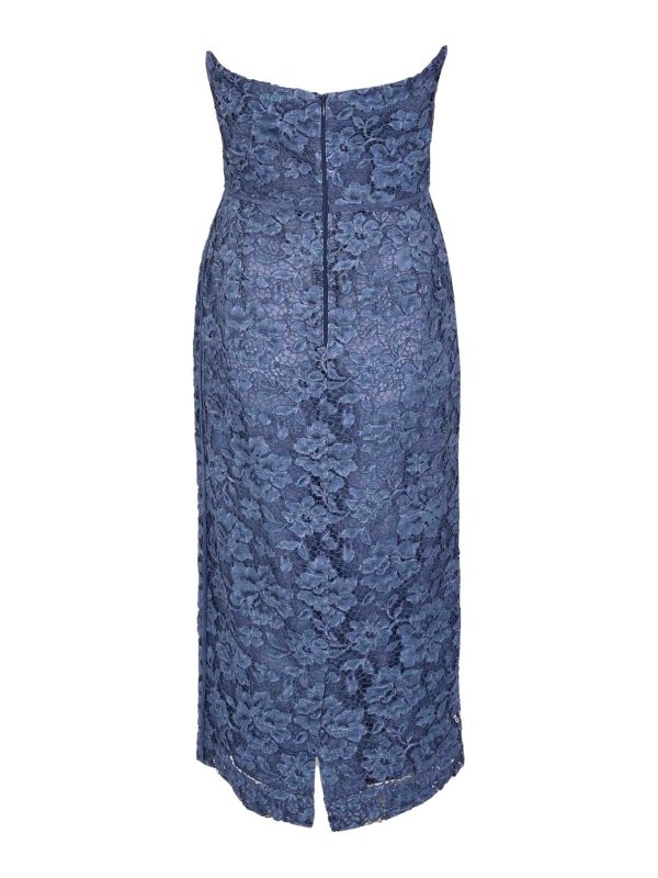 CLIPS: Knielange Kleider online - Knielanges Kleid - Blau