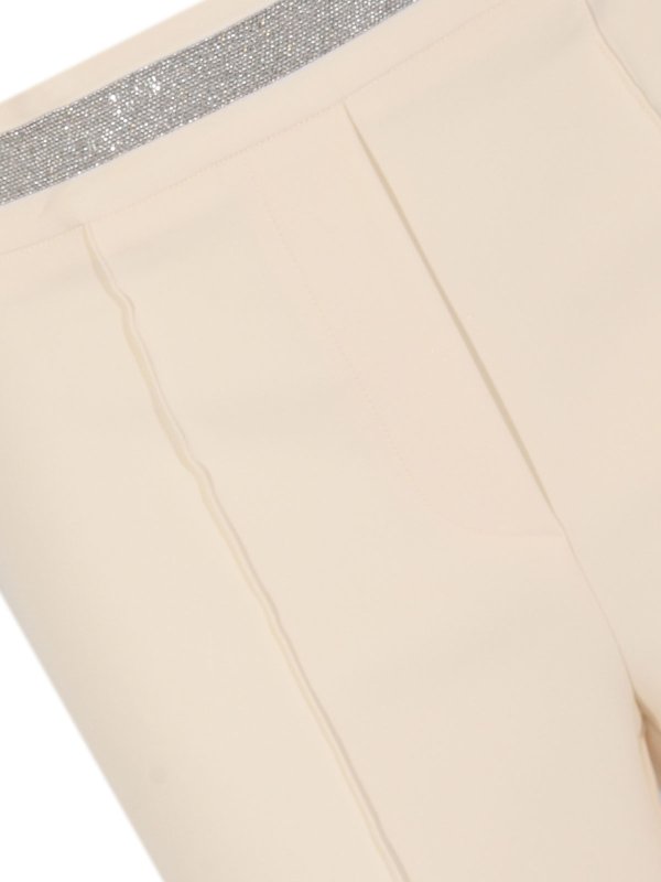 The Best Shops D.EXTERIOR: casual trousers - Straight Cady Trousers