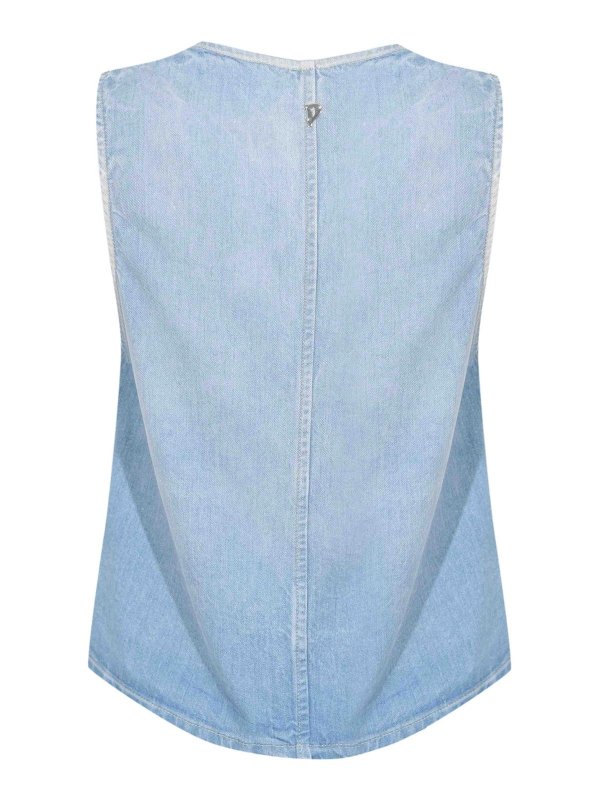 DONDUP: Tops y camisetas sin mangas online - Top - Denim