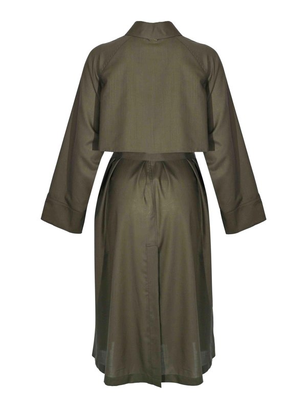 HERNO: Trenchs online - Trench-Coat - Vert