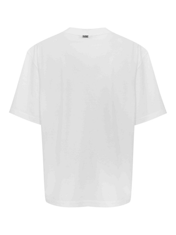 HERNO: T-shirts online - T-Shirt - Blanc