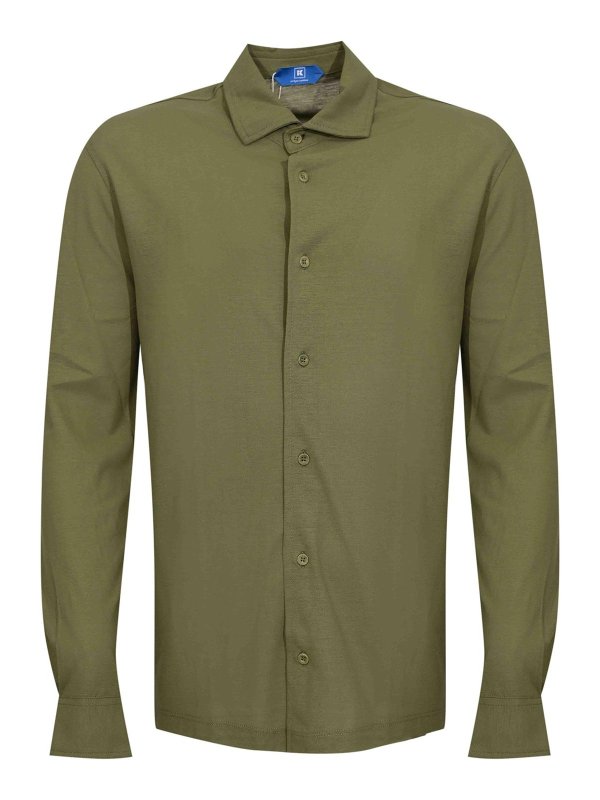 Kired: Chemises - Chemise - Vert
