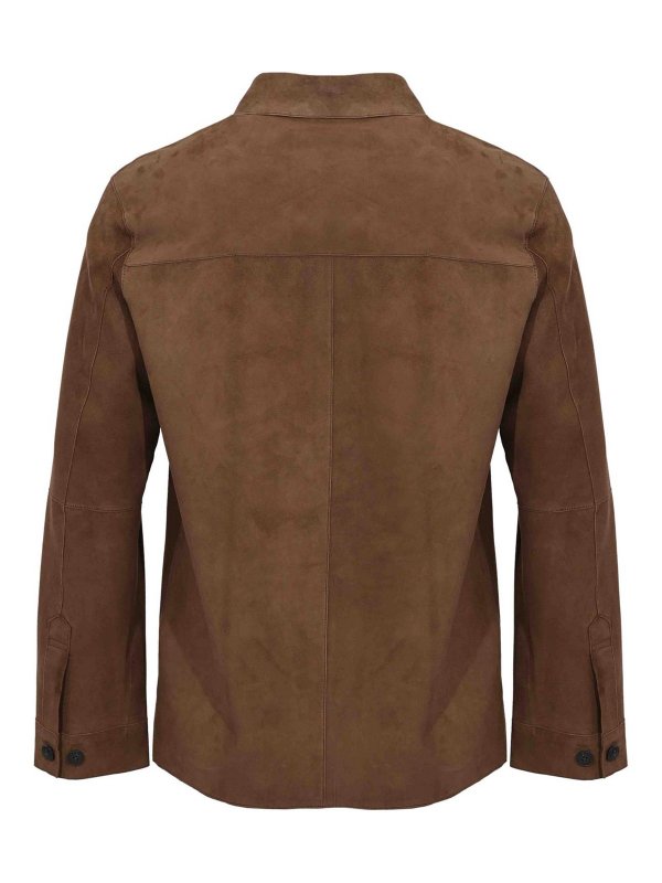 LEATHER AUTHORITY: Lederjacken online - Lederjacke - Orange