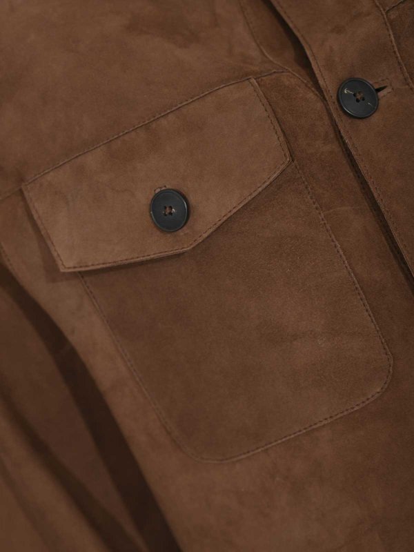 The Best Shops LEATHER AUTHORITY: Lederjacken - Lederjacke - Orange