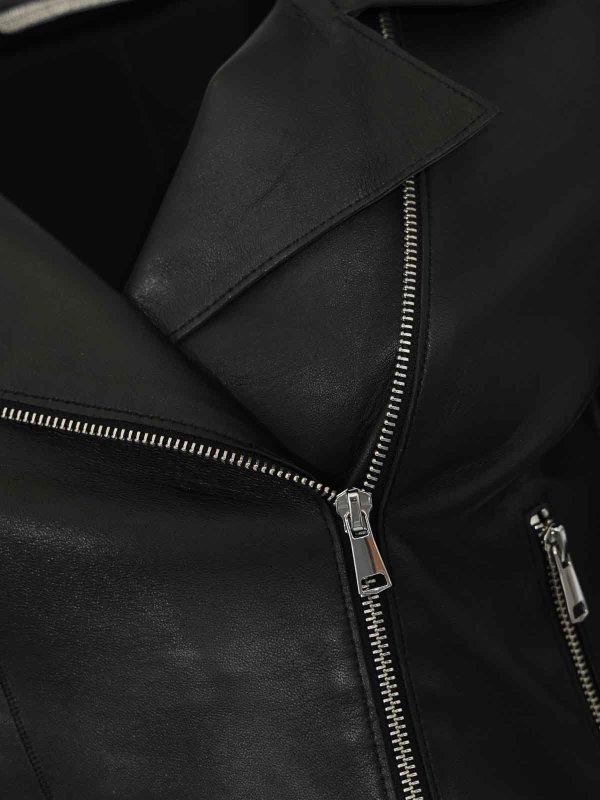 The Best Shops LEATHER AUTHORITY: レザージャケット - レザージャケット - 黒