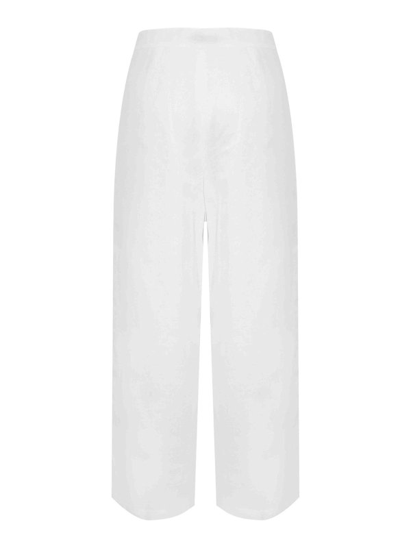 MAX MARA STUDIO: カジュアルトラウザー online - カジュアルパンツ - 白