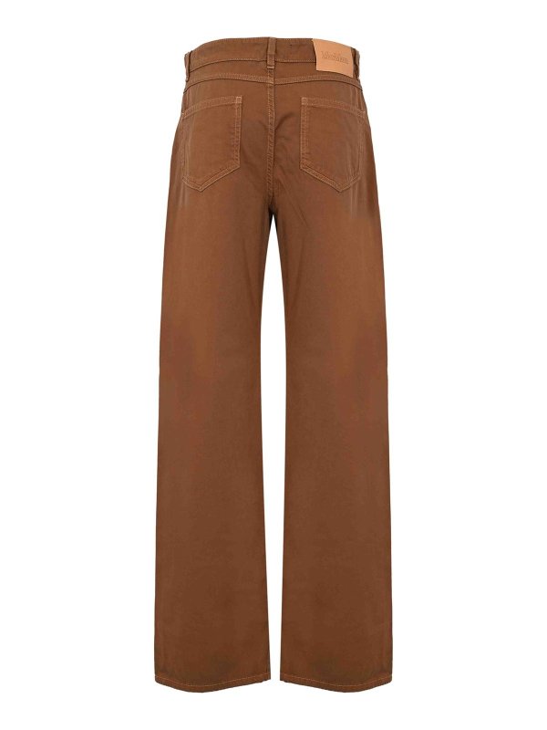 MAX MARA STUDIO: カジュアルトラウザー online - カジュアルパンツ - ダークブラウン