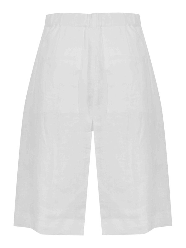MAX MARA STUDIO: Shorts online - Shorts - Blanco