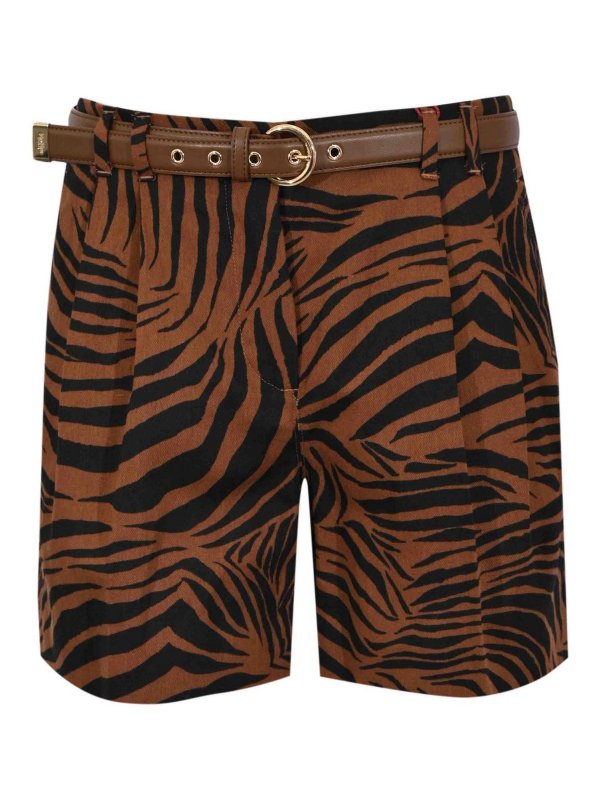 MAX MARA STUDIO: Shorts - Shorts - Marrón