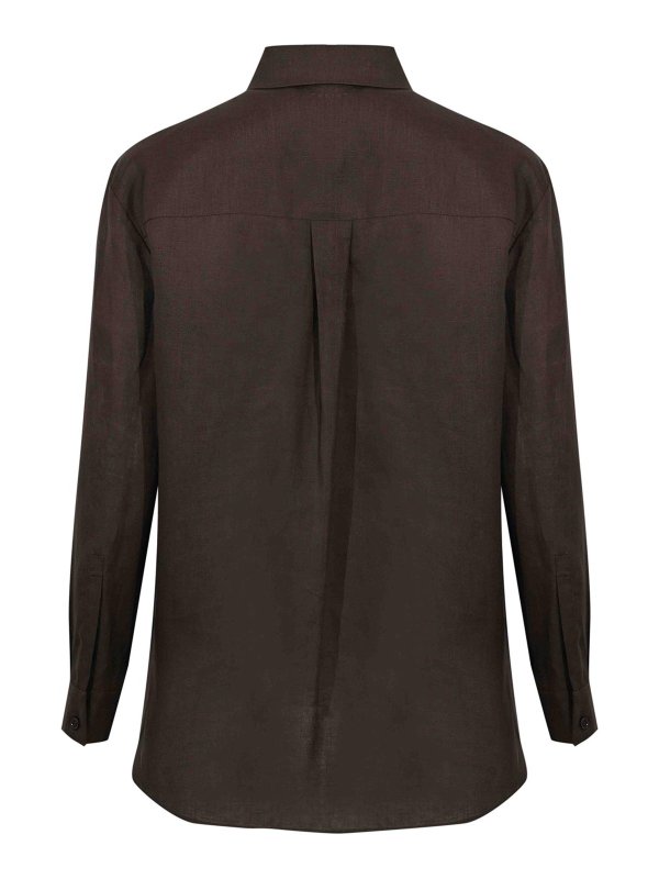 MM6 MAISON MARGIELA: シャツ online - シャツ - ブラウン