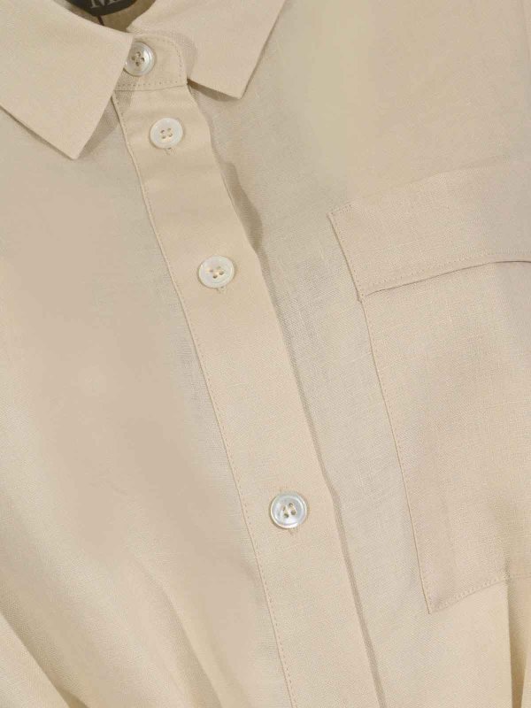 The Best Shops MM6 MAISON MARGIELA: ニーレングスドレス - 膝丈ドレス - 白