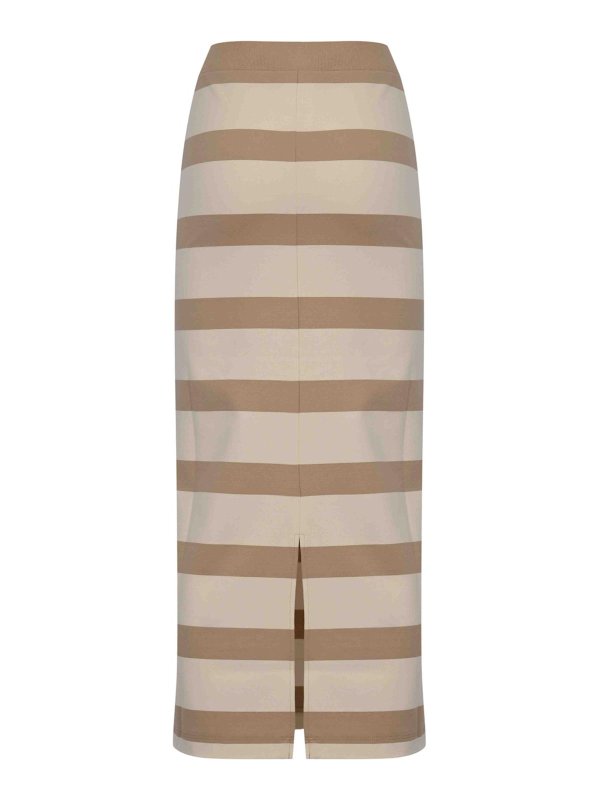 MM6 MAISON MARGIELA: ニーレングススカート＆ミディ丈 online - 膝丈/ミディスカート - 白