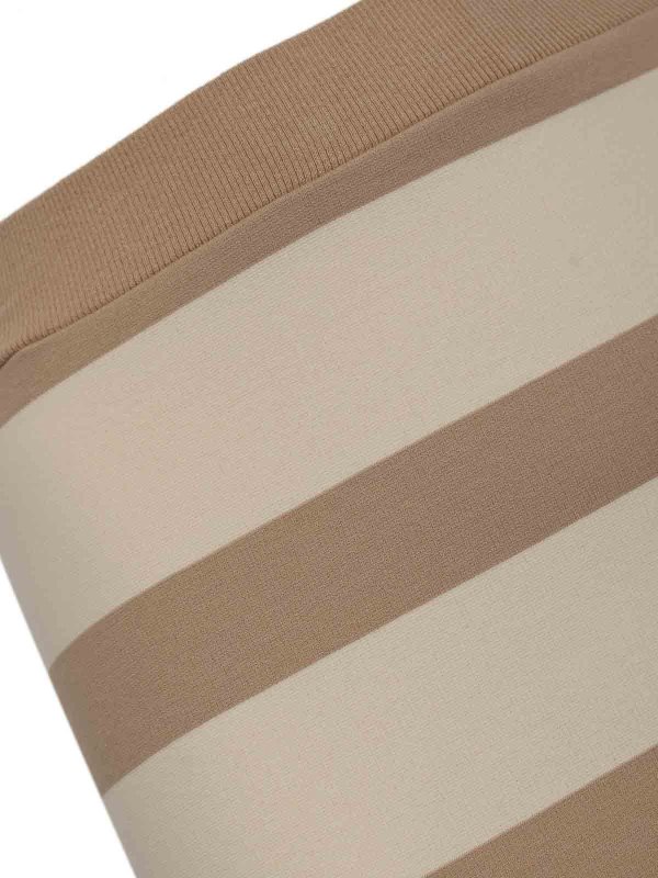 The Best Shops MM6 MAISON MARGIELA: ニーレングススカート＆ミディ丈 - 膝丈/ミディスカート - 白