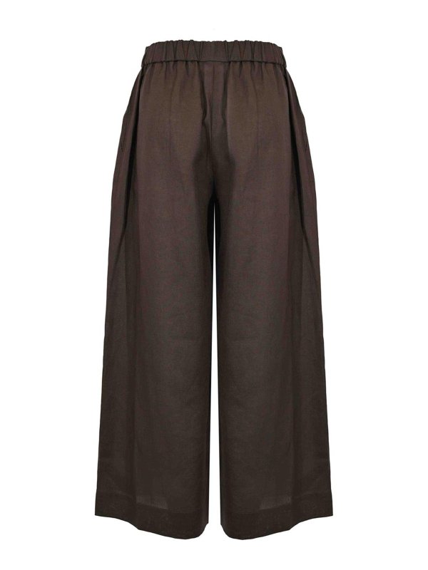 MM6 MAISON MARGIELA: カジュアルトラウザー online - カジュアルパンツ - ブラウン