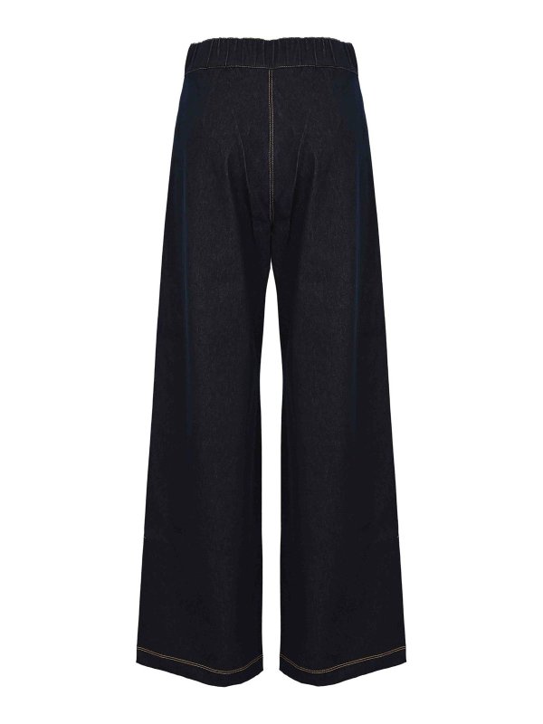 MM6 MAISON MARGIELA: カジュアルトラウザー online - カジュアルパンツ - ブルー
