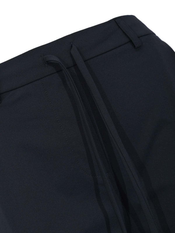 The Best Shops MM6 MAISON MARGIELA: スウェットパンツ - トラックスーツ ボトムス - ブルー