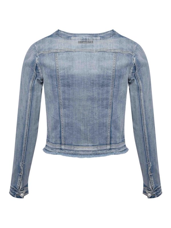NO SECRETS: Jeansjacken online - Jeansjacke - Hellgrau