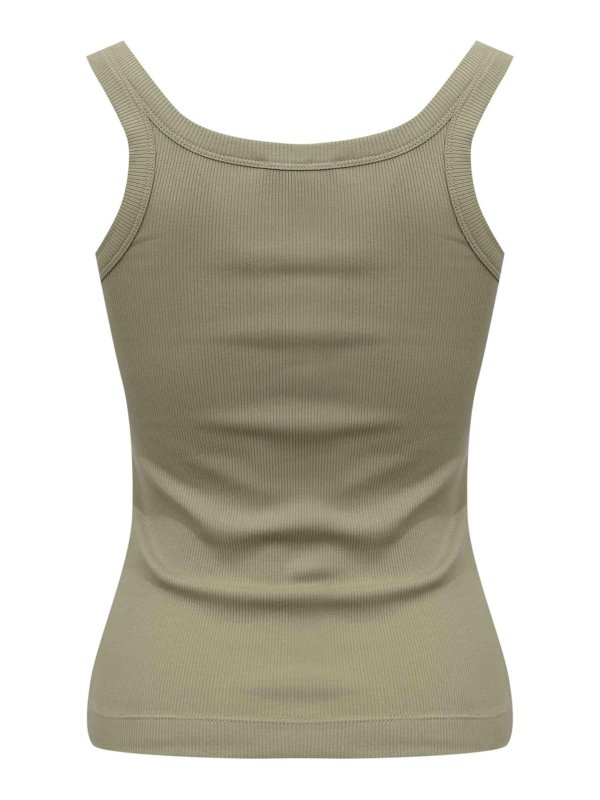 Pinko: Tops y camisetas sin mangas online - Top - Verde