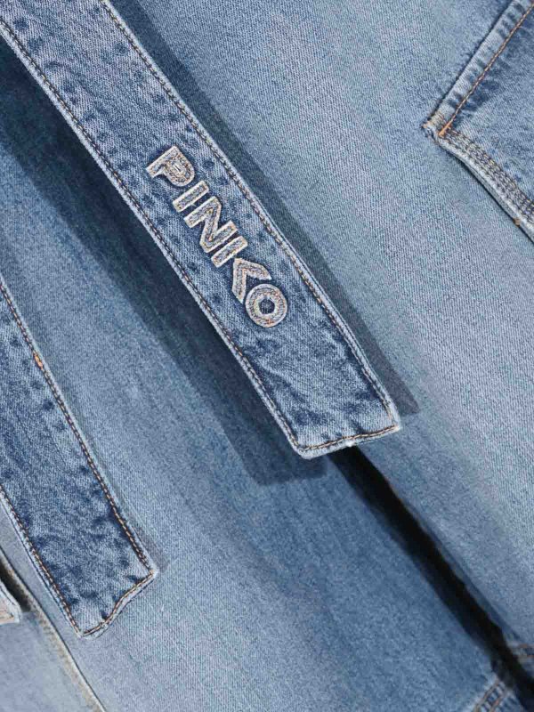 The Best Shops Pinko: トラウザーショーツ - ショートパンツ - デニム
